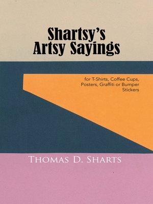 cover image of Shartsy'S Artsy Sayings